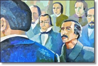 Signers Panel #37 Painted by Artist Dmitri Koustov